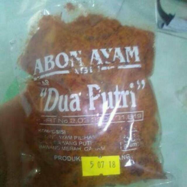 

Abon Ayam cap Dua Putri