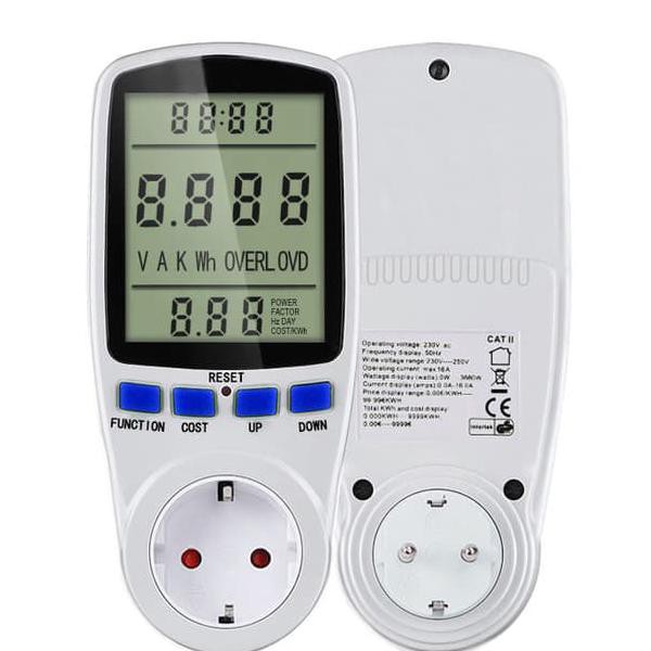 AC Power Meter 220V Digital Wattmeter - Energy Meter