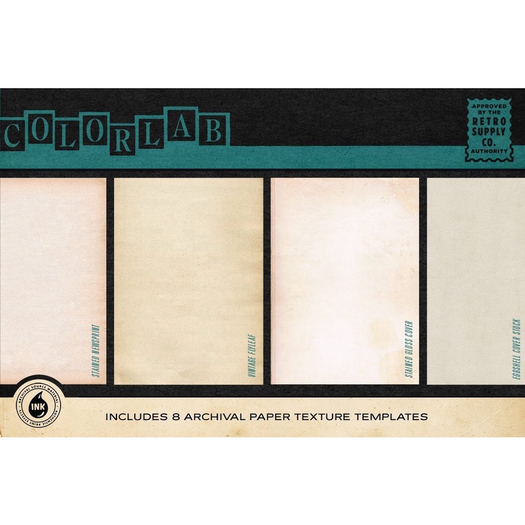 Procreate Brush - Color Lab Vintage Color Comic Brush Kit