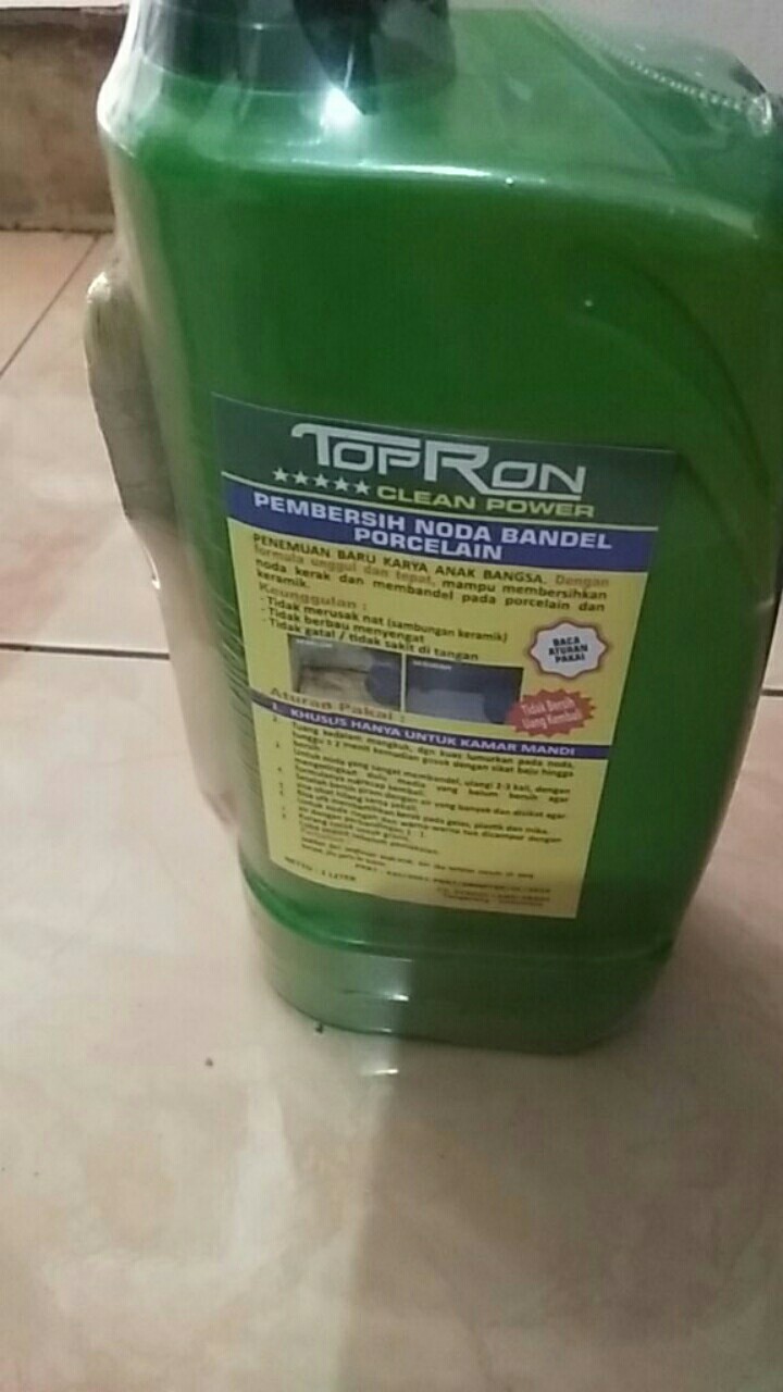 Ecer Topron Murah | Kemasan Baru | Pembersih Keramik Dan Kloset Kamar Mandi