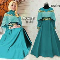 FASA GAMIS PARTY MAXI baloteli kombi brukat LD.100 P.140 LB.280. NO PASHMINA Fit XL OSCAR