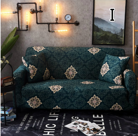 [LOCAL STOCK ]1/2/3/4 Seater Sofa Cover Removable Normal Shape/L Shape Slipcover Stretch Universal I Design