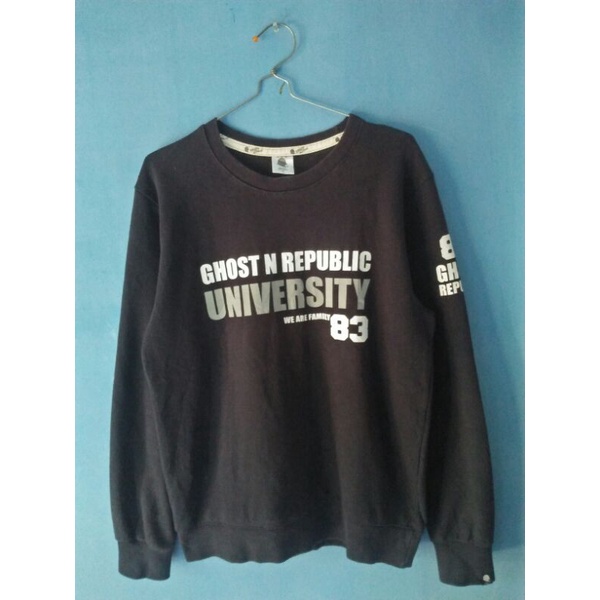Sweater Ghost Republic Cowo Cewe Original Branded