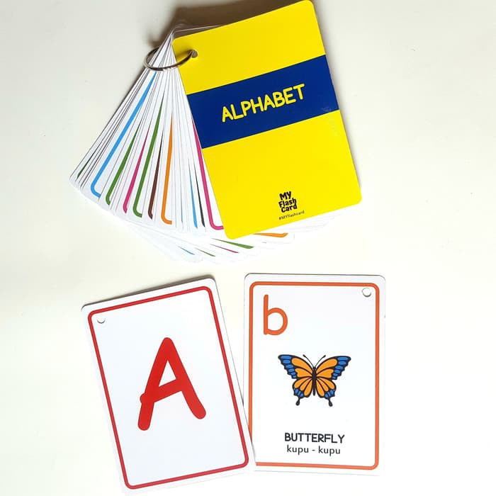 

Murah MY Flash Card Kartu Edukasi Anak Paket A 80 kartu Asli