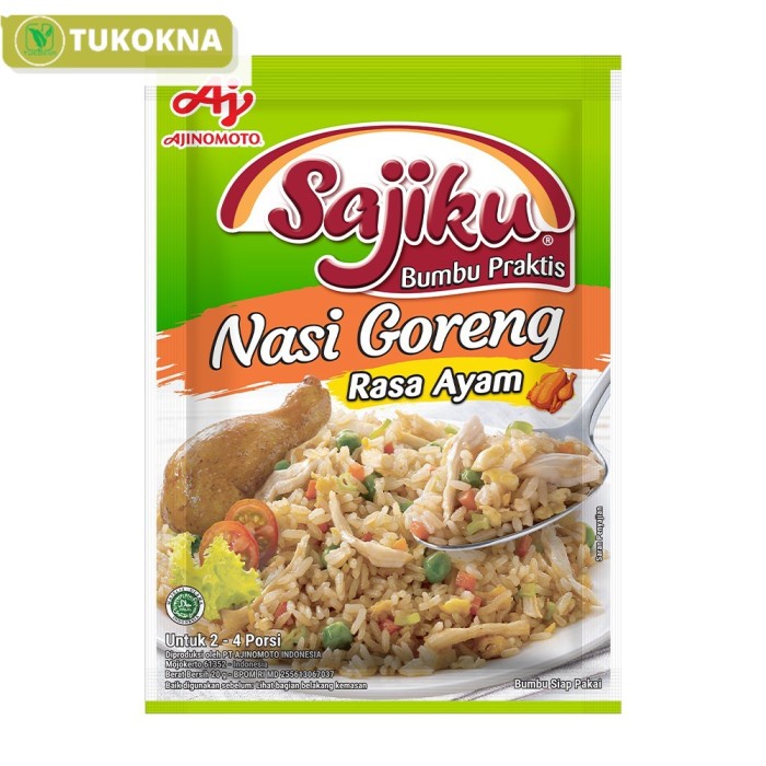 

Sajiku® Bumbu Praktis Nasi Goreng Rasa Ayam 20g