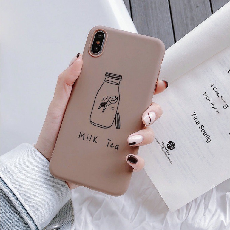 Milk Tea Softcase Printing oppo a71 f1s f1 plus f9 a83 f11 pro f7 f5 redmi 5a j6 plus m20 y91 y71 v9