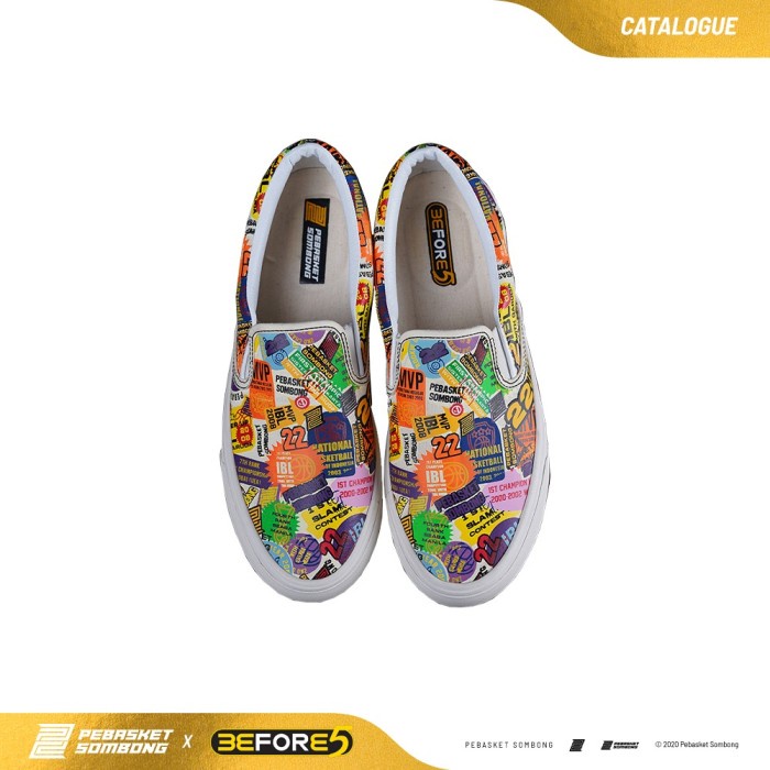 440hybm Sepatu Slip On Amazing Eleven Years - Before 5 X Pebasket Sombong - 40 4Y6Uy6I9