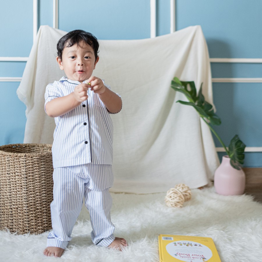 PETITCO STRIPE COLLECTION - PIYAMA ANAK