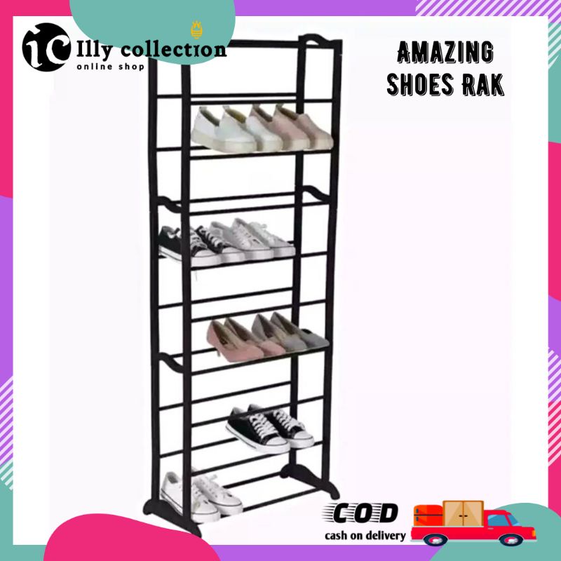 Rak Sepatu Serbaguna 10 Susun Amazing shoes Rack