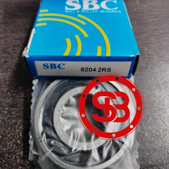 Bearing 6204 2RS SBC