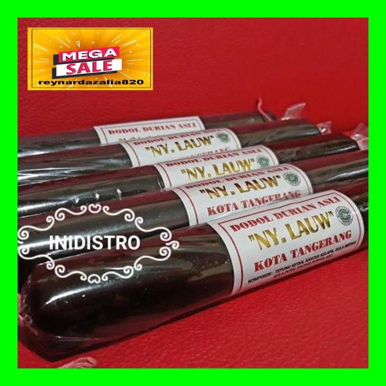 

Chrnar Dodol Durian Asli Ny Lauw Khas Tangerang - Tanpa Dus Chch50D