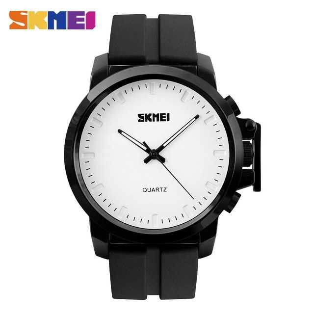 SKMEI Jam Tangan Analog Pria - 1208 [Putih] [Silicone]