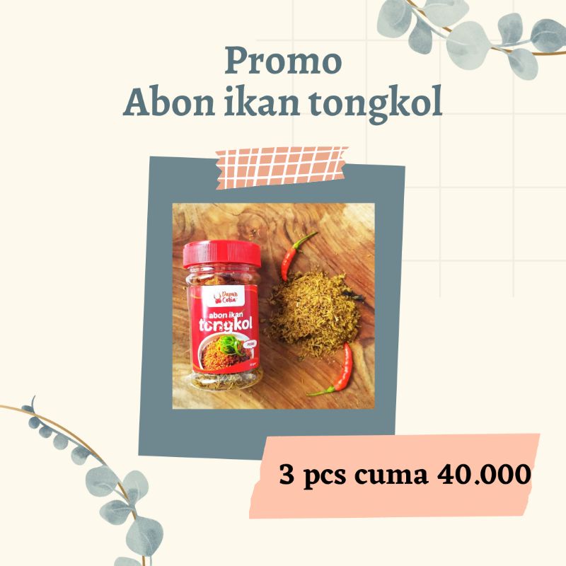 

PROMO Abon Ikan Tongkol