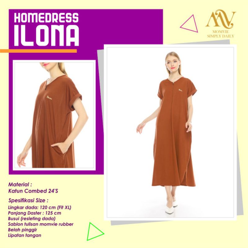 MOMVIE DASTER HOMEDRESS ILONA
