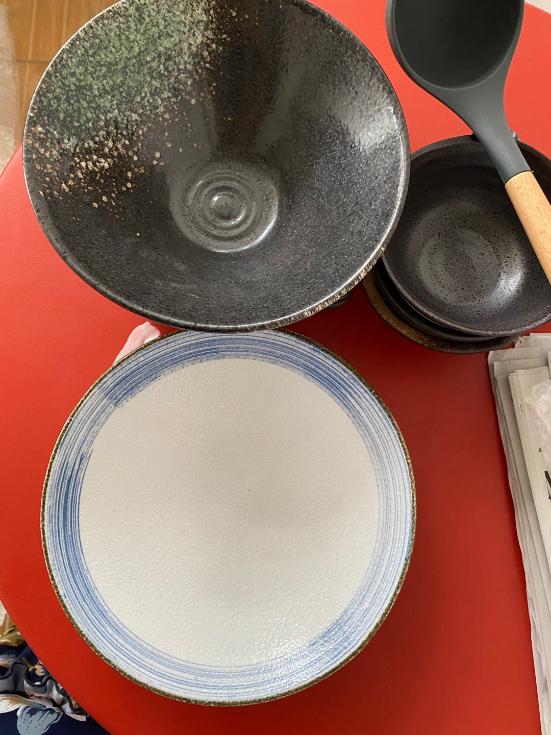 Brewsuniq - Seraphic Blue Pasta Bowl 8.5 / Mangkuk Makan