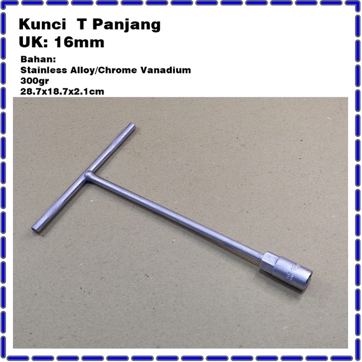 Kunci T 15mm/16mm/`7mm/19mm