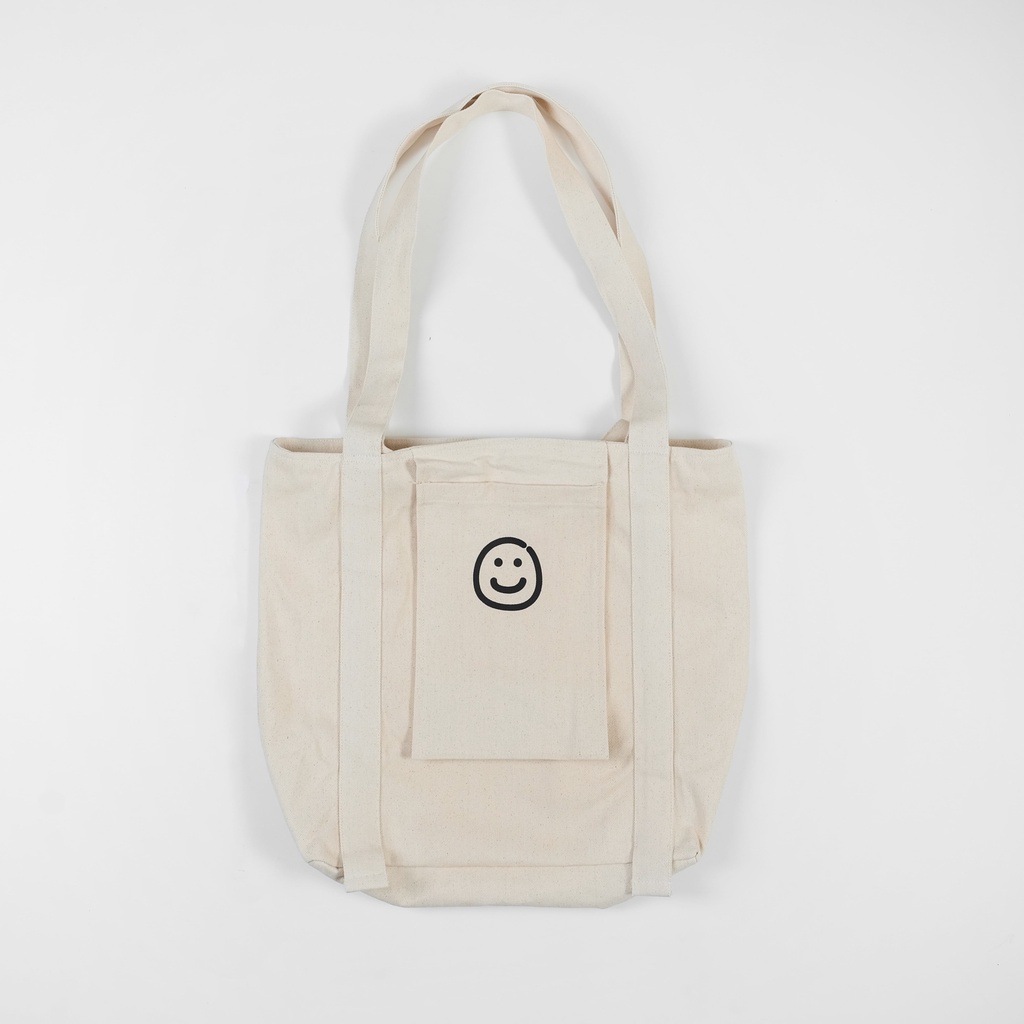 FF SMILEY - SADDEY SERIES (TOTEBAG)