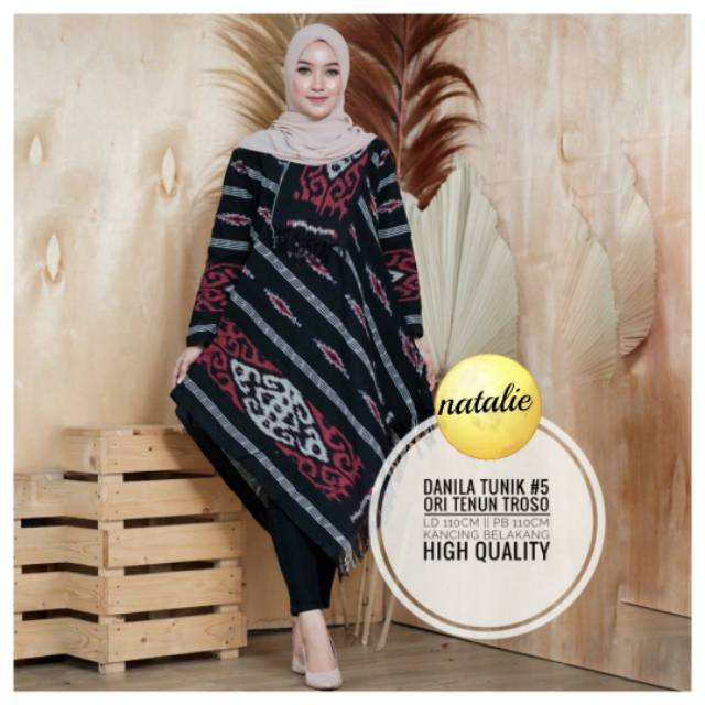 Batik Tunik Tenun Danila Premium Quality Ori by Natalie