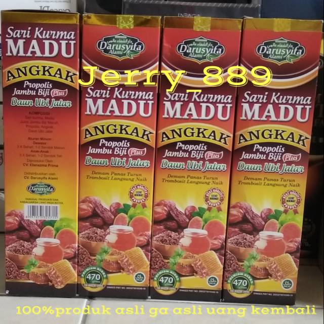 

Sari Kurma Madu Angkak untuk meningkatkan daya tahan tubuh dijamin asli