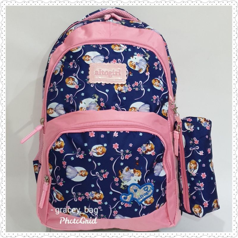 Tas ransel anak perempuan sd,smp by Alto girl