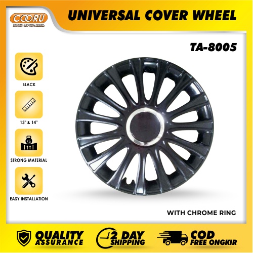 Wheel Cover Cover Velg Mobil Universal isi 4 pcs -8005 Ertiga /Avanza