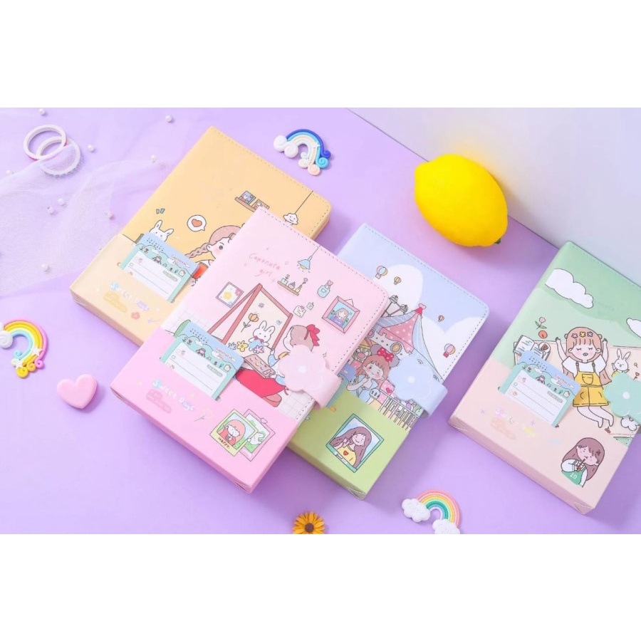 

Buku Tulis Notebook Planner Journal Stationery Capenata Girl