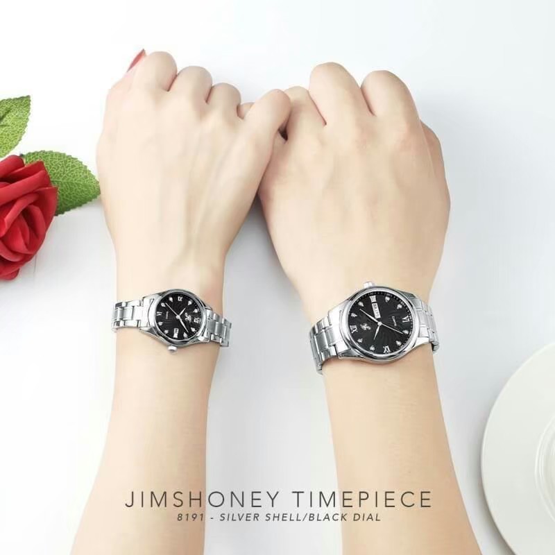 JAM TANGAN 8191 COUPLE BY JIMS HONEY
