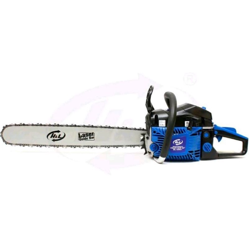 Mesin Chain saw 20inch H&amp;L 5200 2 Tak Mesin Gergaji Potong Kayu