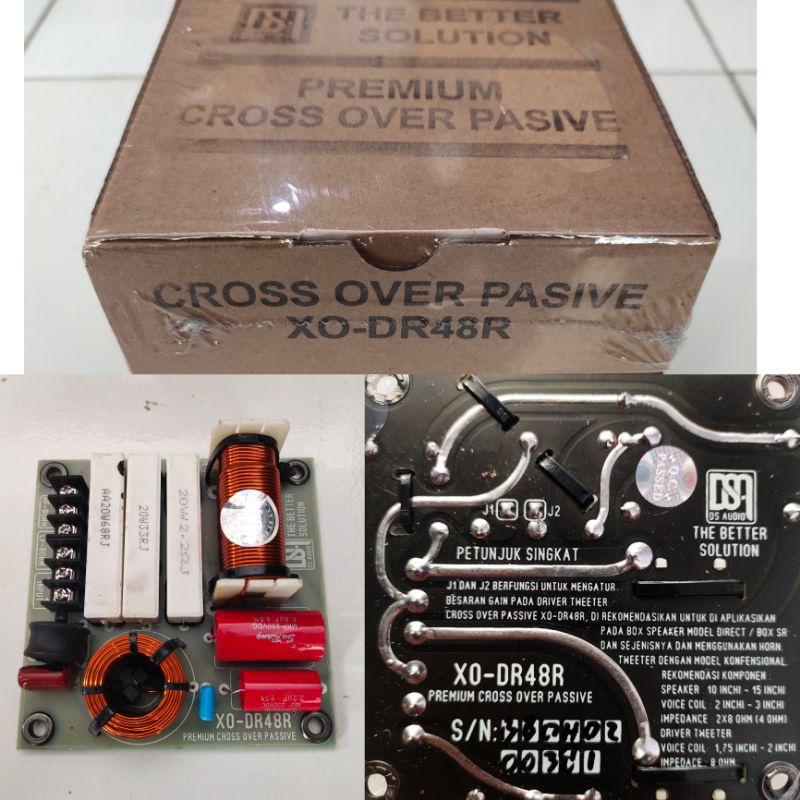 Crossover Pasive XO-DR48R Cross Pasif Box Direct SR