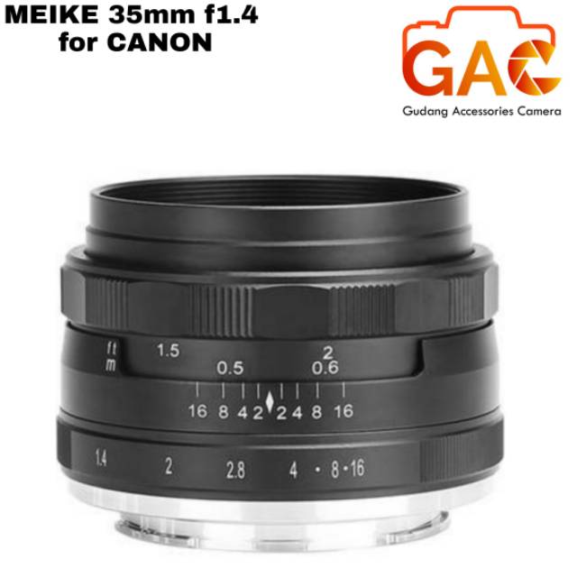 Lensa MEIKE 35mm f1.4 for CANON