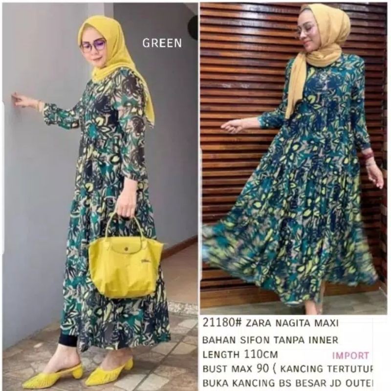 DRESS ZARA BANGKOK IMPORT