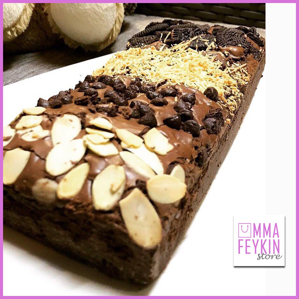 

[MIX TOPPING] FRESH FUDGY BROWNIES MELTED COKELAT BANGET ala UMMA FEYKIN