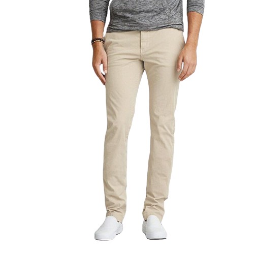 Celana Pria Bahan Chino Premium Tebal Dan Meral Celana Panjang Warna Cream