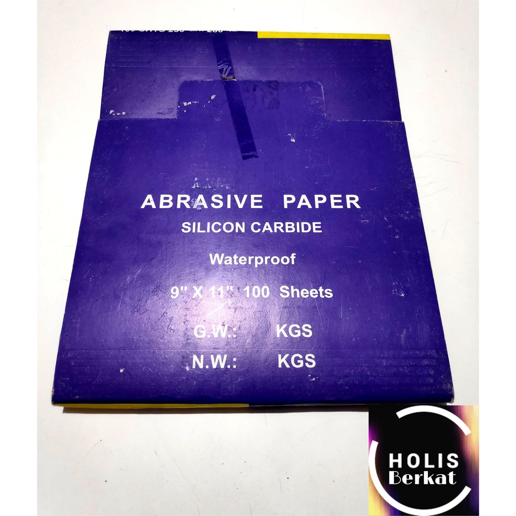 Amplas Duco / Waterproof Abrasive Paper SLG (#5000 / #7000) GERMANY STANDARD