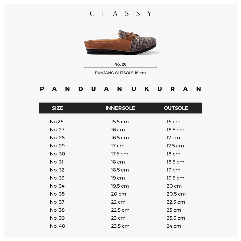 Vayatasya Karenina Classy Sepatu Slip on anak perempuan dan wanita dewasa usia 3 tahun sampai wanita dewasa