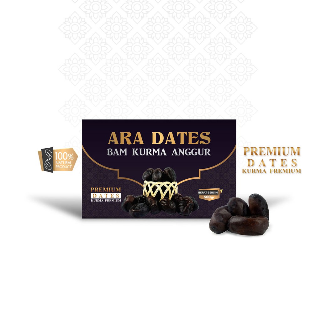 

Kurma Bam ARA DATES PREMIUM KEMTAN Import Kurma Super Kurma Madu Lembut