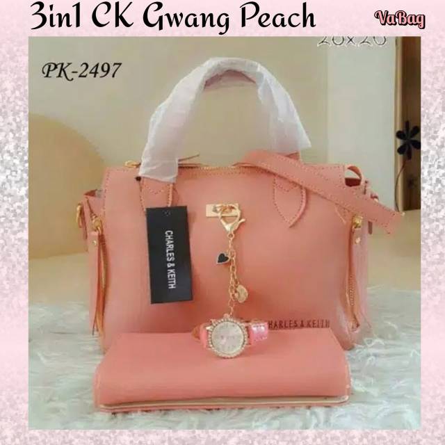 Paket tas wanita 3in1 ck gwang ready 3 warna set tas wanita