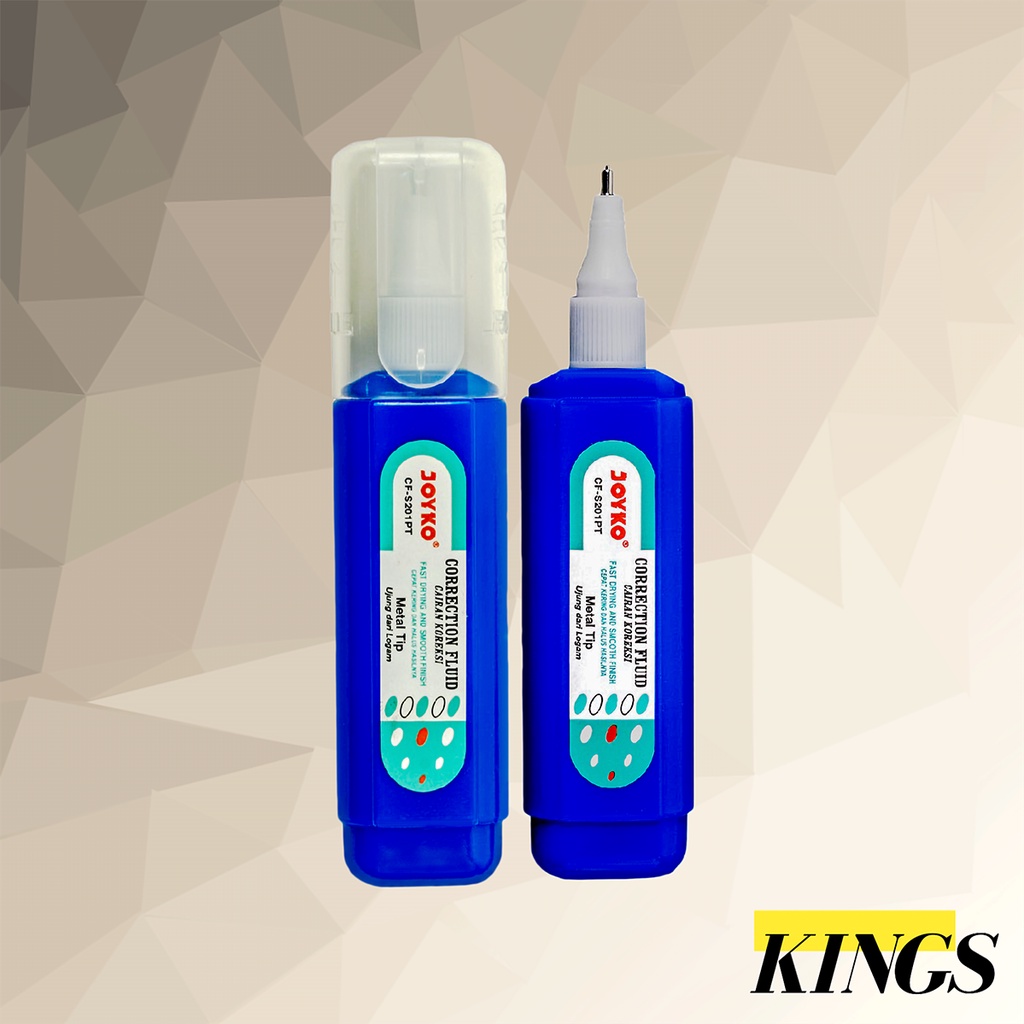 

Joyko Correction Fluid / Tip-Ex / Cairan Koreksi / Penghapus Cair CF-S201PT
