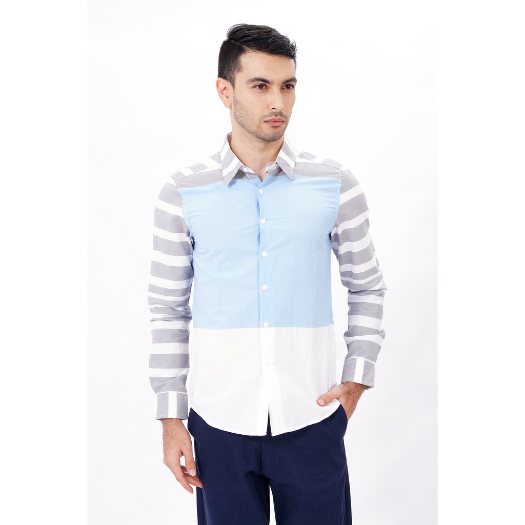 Kemeja Lengan Panjang Pria 3047 YEGE