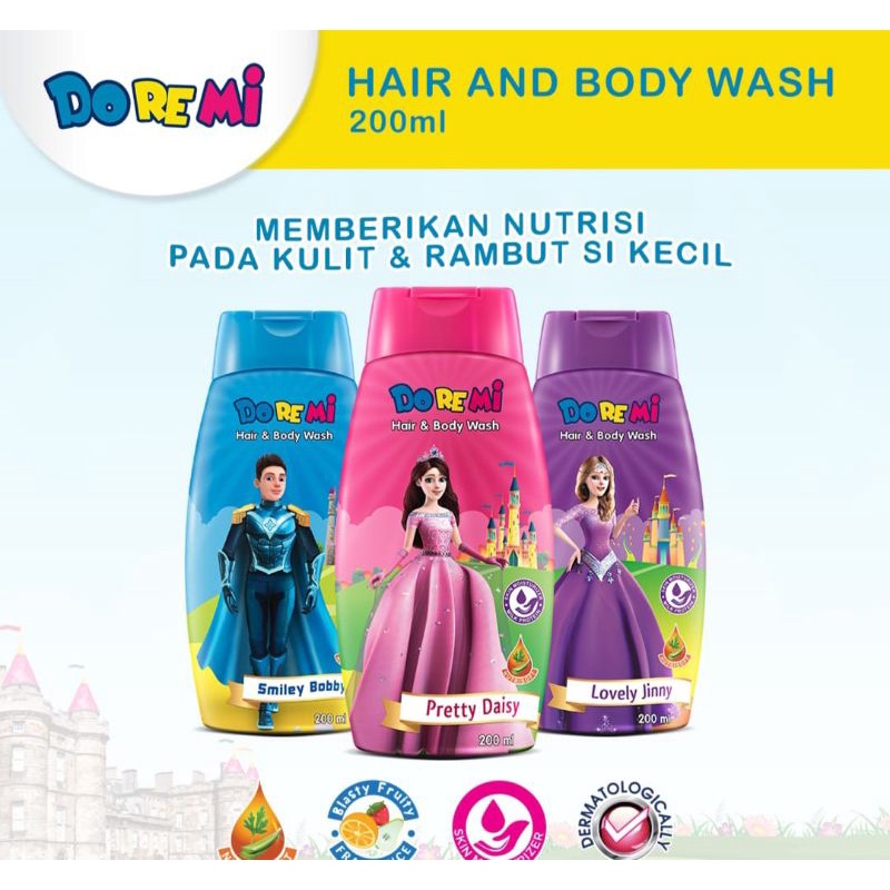 doremi hair&body wash
