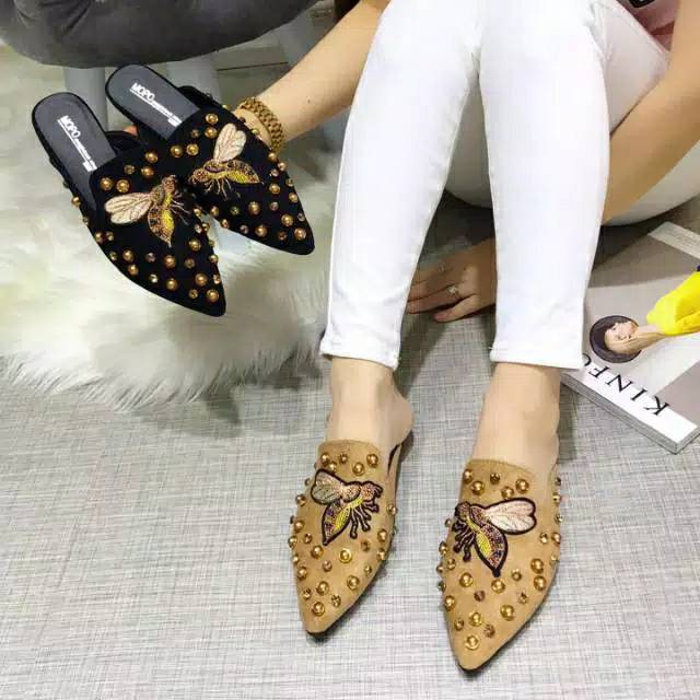 SEPATU SELOP FLAT WANITA REALPICT
