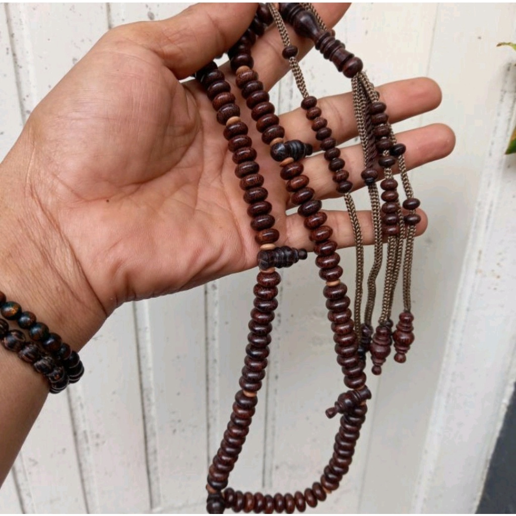 Tasbih Tijani Galih Asem 10mm Tasbih Tijani Yuser Tasbih Tijani murah Tasbih Tijaniyah