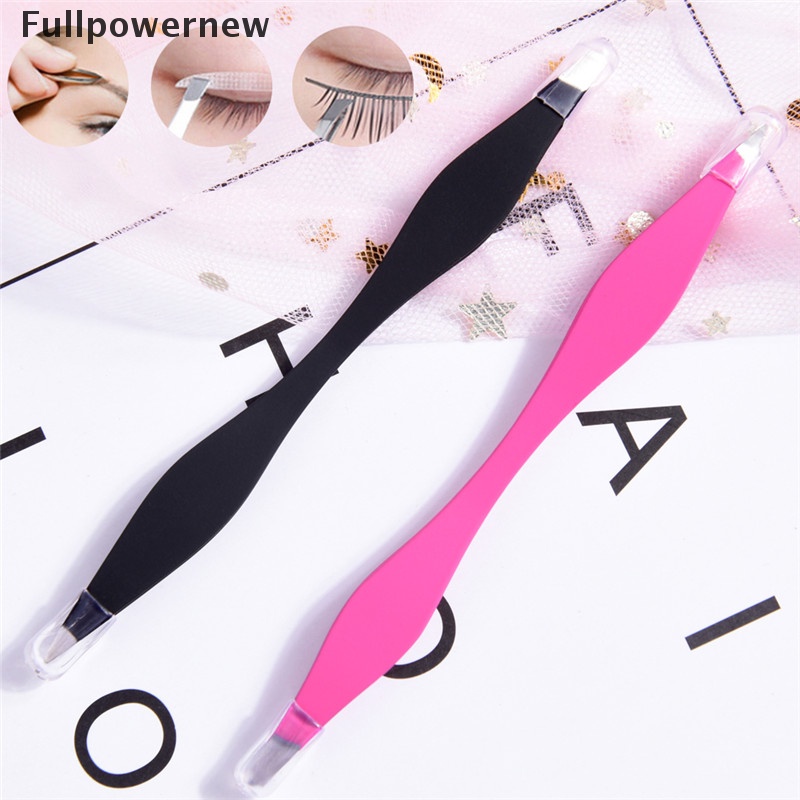 [FULL] Tweezers Tools Double Ends Eyebrow Tweezer Anti-Static Eyelash Extension Pincet