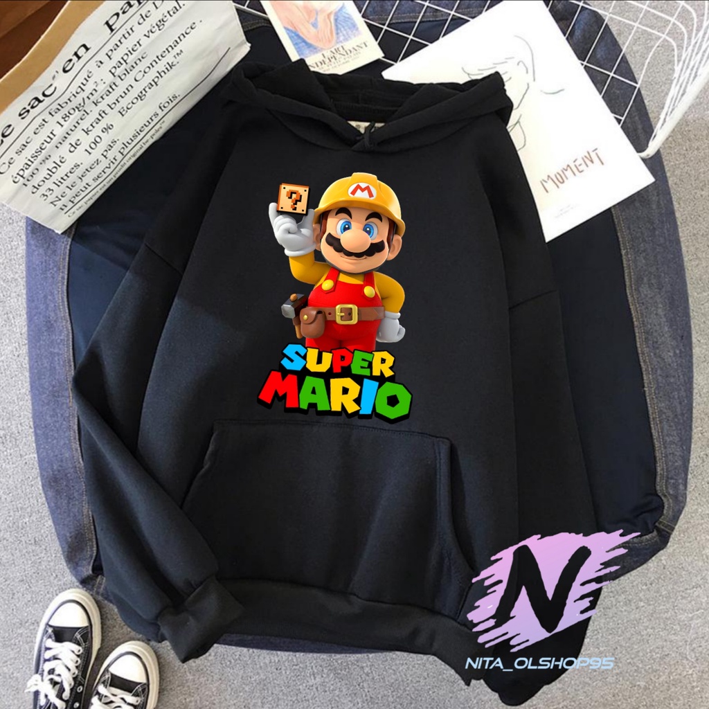 HOODIE ANAK SUPER MARIO