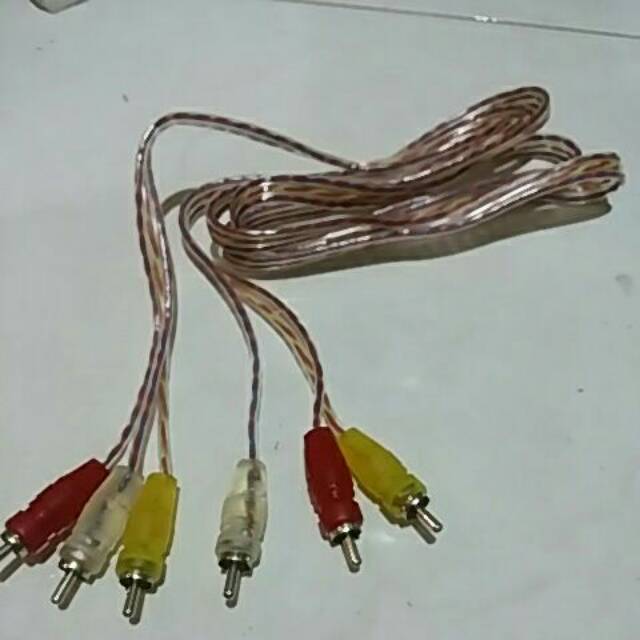 JEK RCA 3 JALUR DVD KE TV