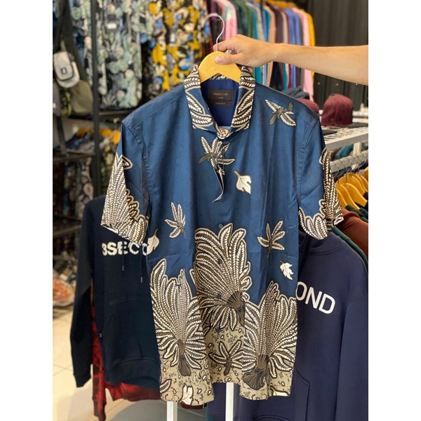 kemeja batik manzone branded original