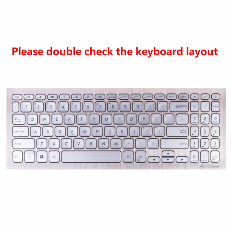 For 15.6inch ASUS S5300U Y5200 Y5100 Soft Ultra-thin Silicone Laptop Keyboard Cover Protector