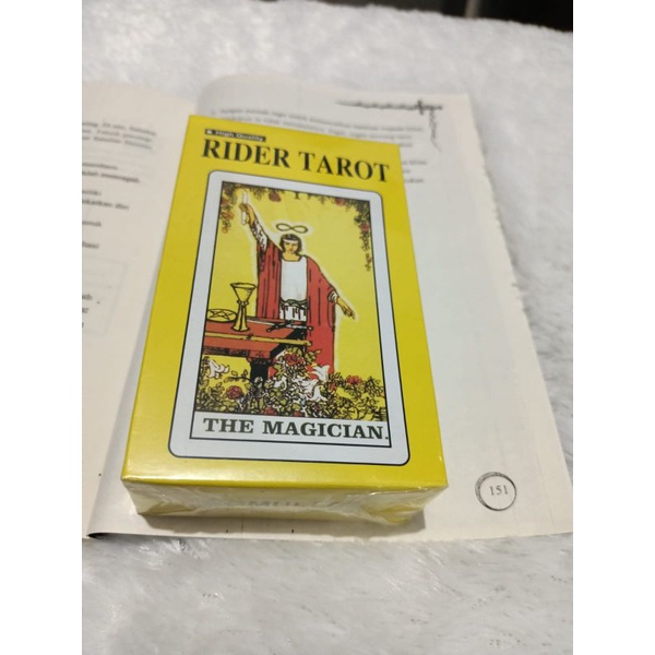 Tarot Rider + Buku Meramal Semudah Membalik Kartu Tarot