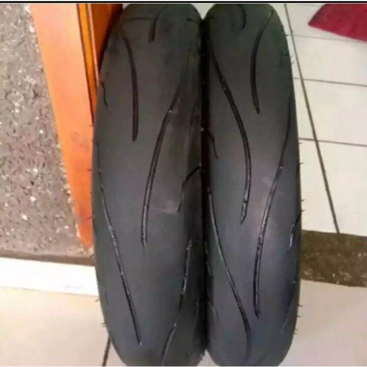 SEPASANG BAN ZENEOS ZN62 TUBLES MATIC BEAT VARIO DLL