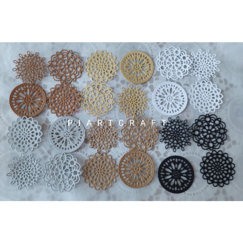 

Doilies Mini (2) - Dies cut / Cut dies -DIY scrapbook / journal vintage / diary / bujo